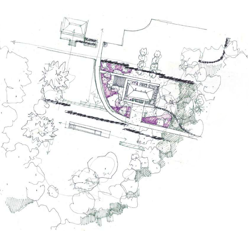 Chateau de Champlatreux, dossier de conception_plan