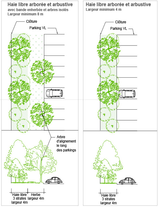 © Apis Florae, Parking éco-Conception écologique pour un site d’entrepôts © Apis Florae, Parking éco-Conception écologique pour un site d’entrepôts