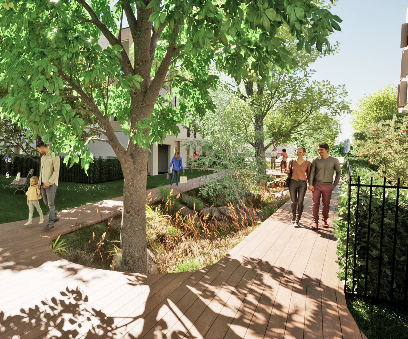 Chateau de Champlatreux, dossier de conception_plan