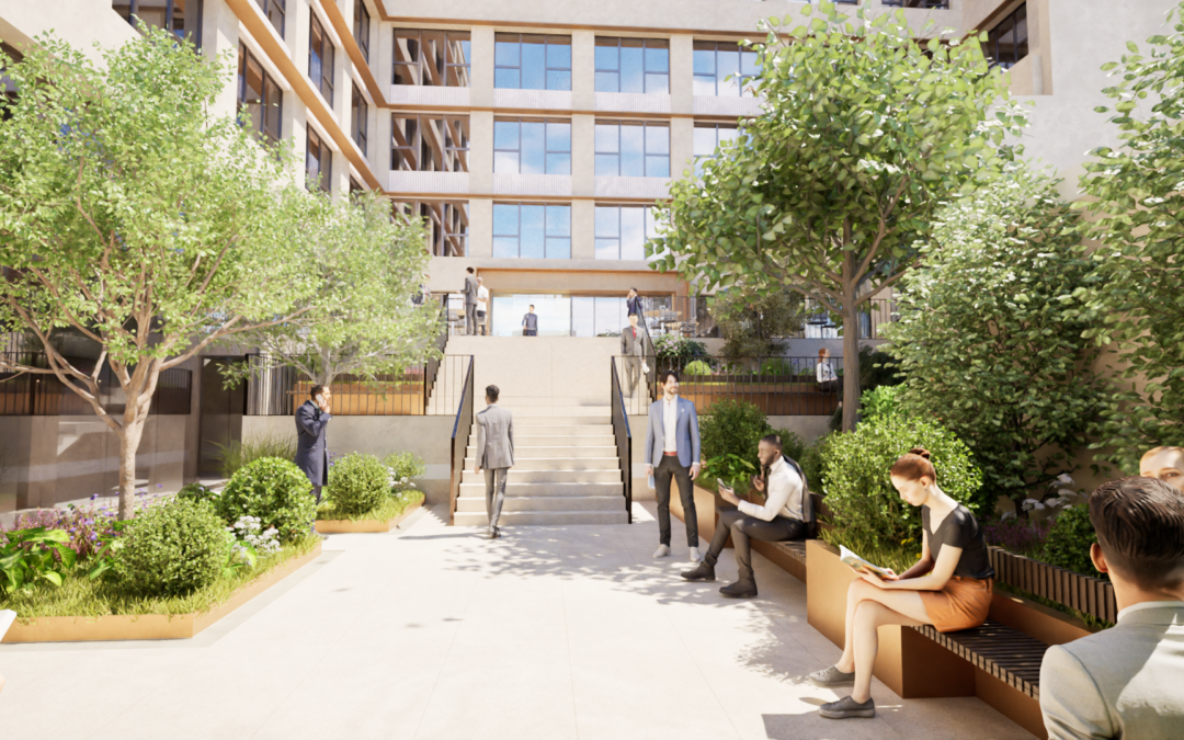 Actif de bureaux – en face de l’Elysée, des jardins de pierre et de vert